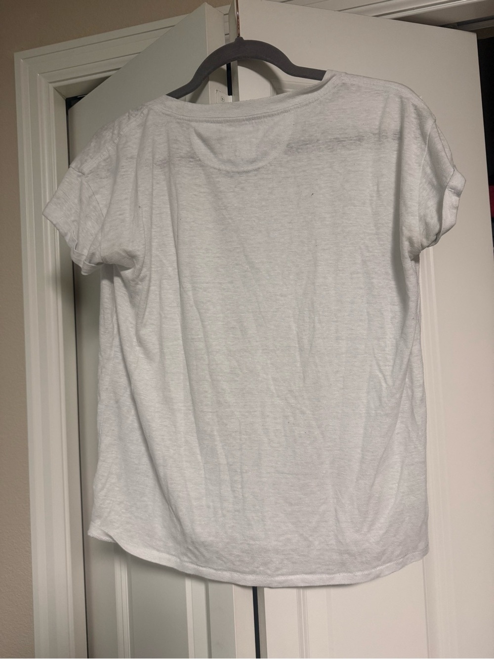 Prana White Short Sleeve Women's Tee